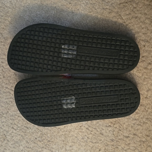 Michael Kors rhinestone rainbow slides - Picture 2 of 4